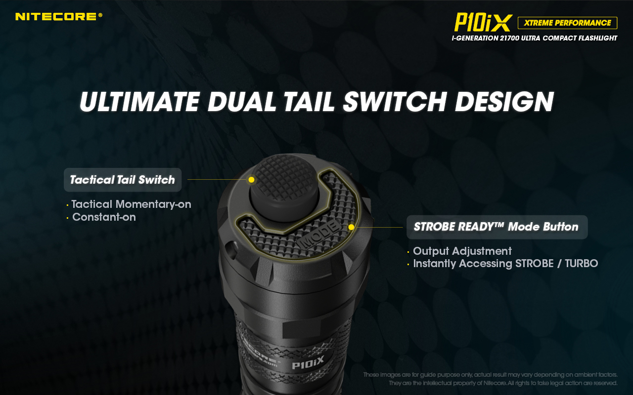 NITECORE P10iX Flashlight 4000LM