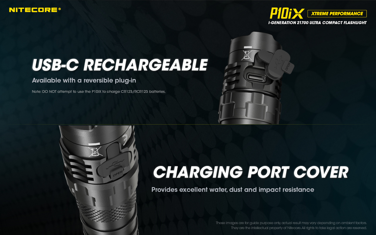 NITECORE P10iX Flashlight 4000LM