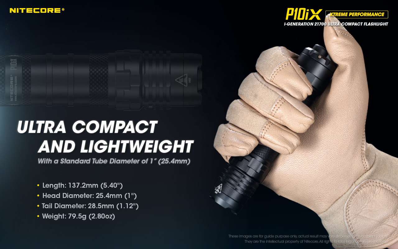 NITECORE P10iX Flashlight 4000LM