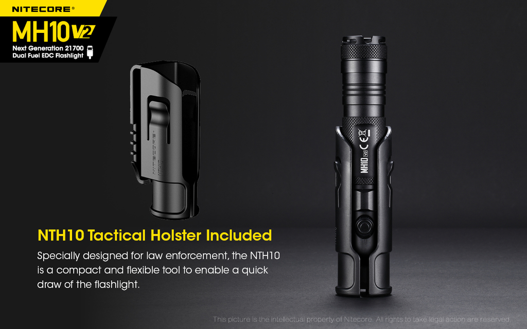 NITECORE MH10 V2 Flashlight 1200LM