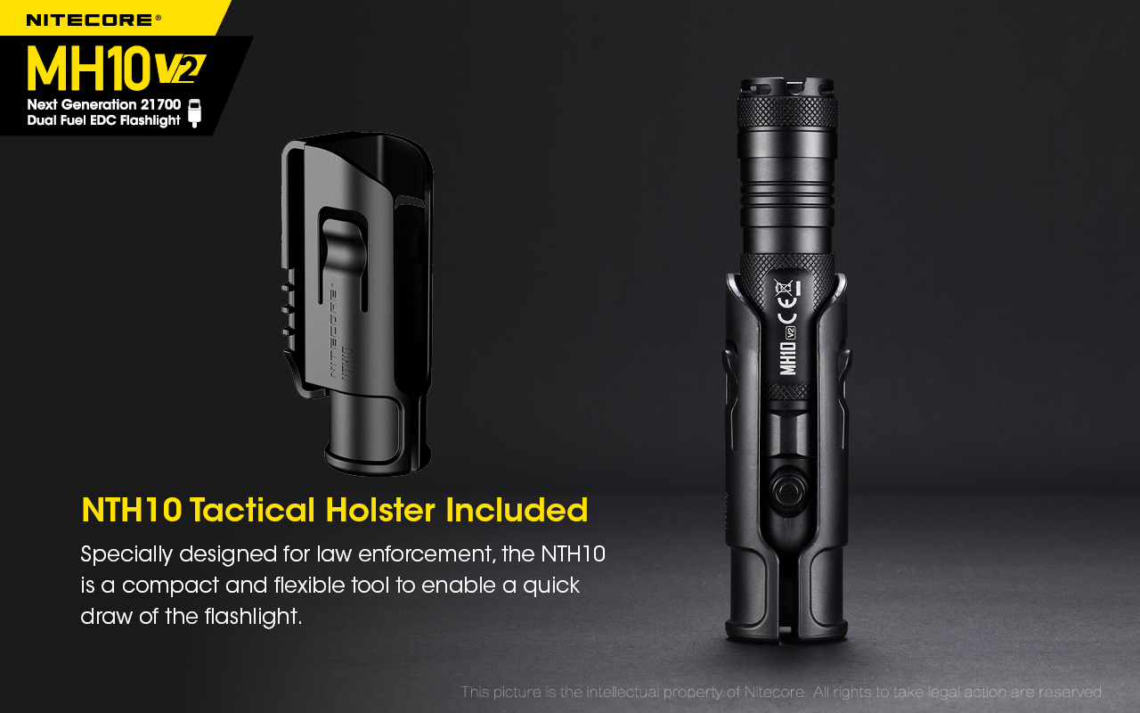 NITECORE MH10 V2 Flashlight 1200LM