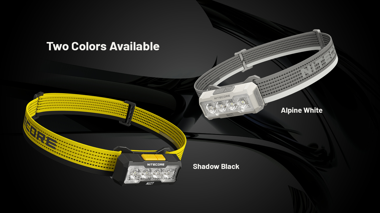 NITECORE NU27 Multi-Color Headlamp 600LM