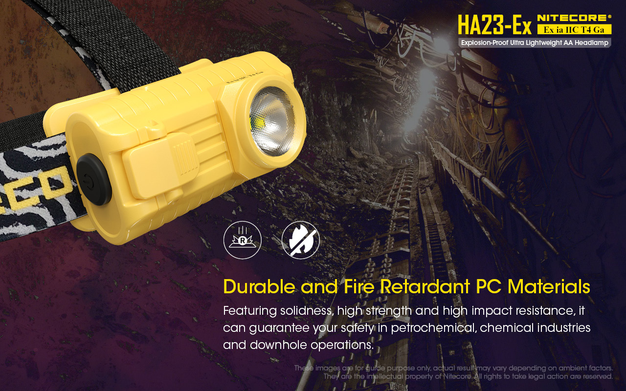 NITECORE HA23-EX Explosion-Proof Headlamp 100LM