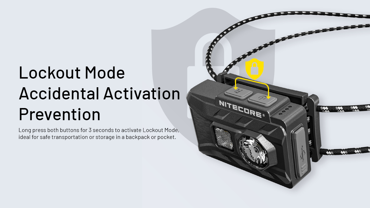 NITECORE NU20 Classic Headlamp 360LM