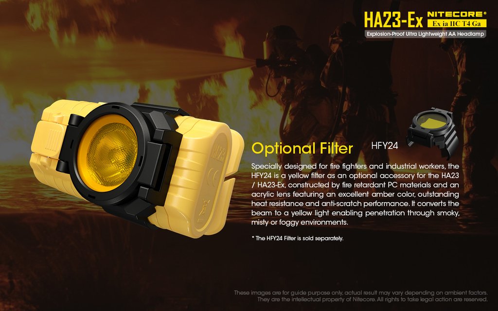 NITECORE HA23-EX Explosion-Proof Headlamp 100LM