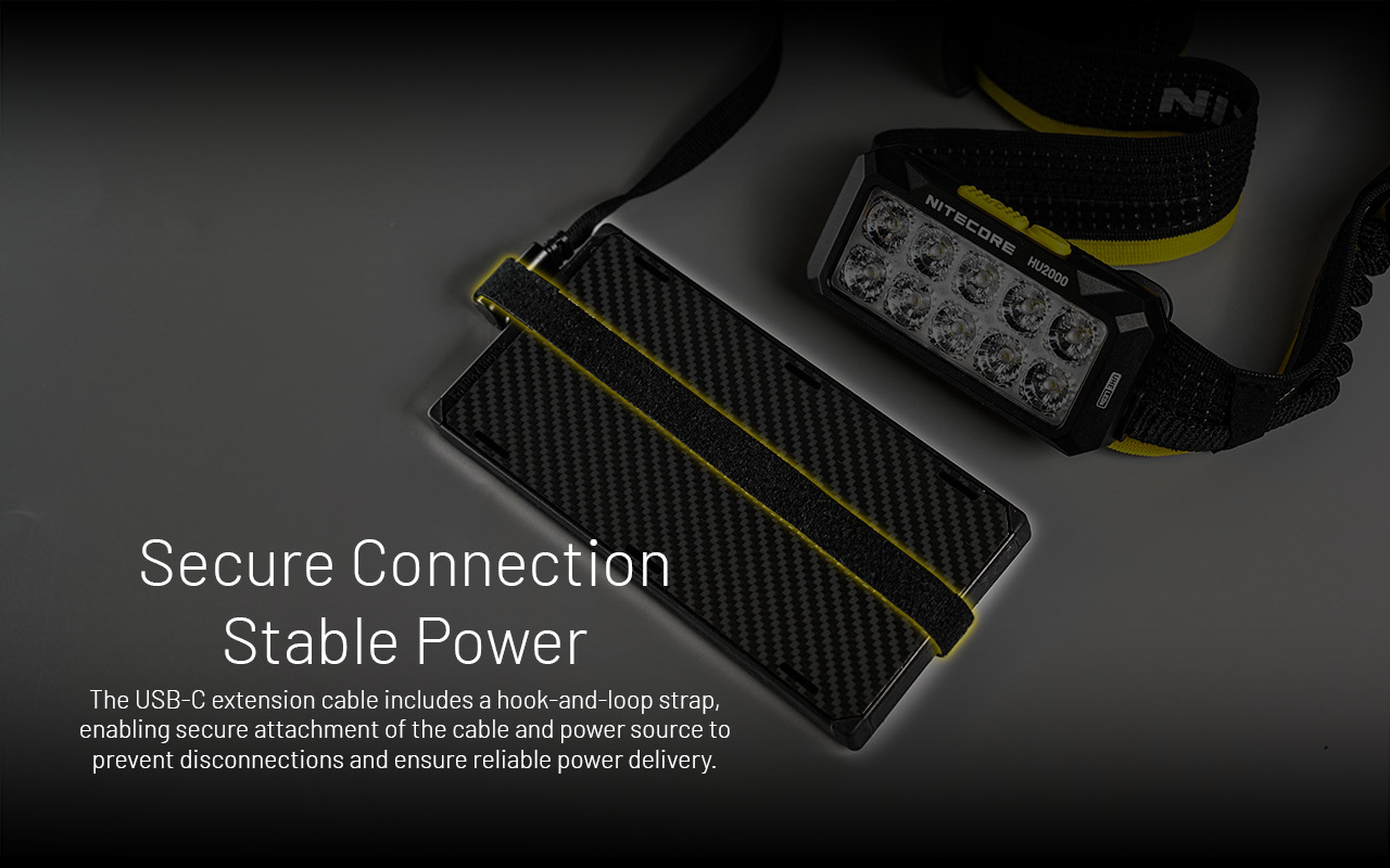NITECORE HU2000 UHE LED Headlamp 2000LM