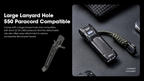 NITECORE EDC23 Ultra-Slim Flashlight 2500LM