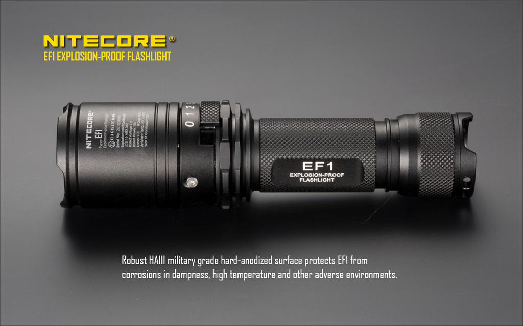 NITECORE EF1 Explosion-Proof Flashlight 830LM
