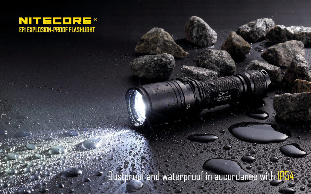 NITECORE EF1 Explosion-Proof Flashlight 830LM