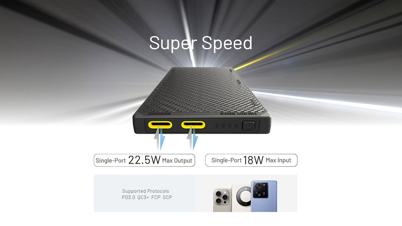 NITECORE NB10000 Gen 3 Ultra-Slim Power Bank 10000mAh