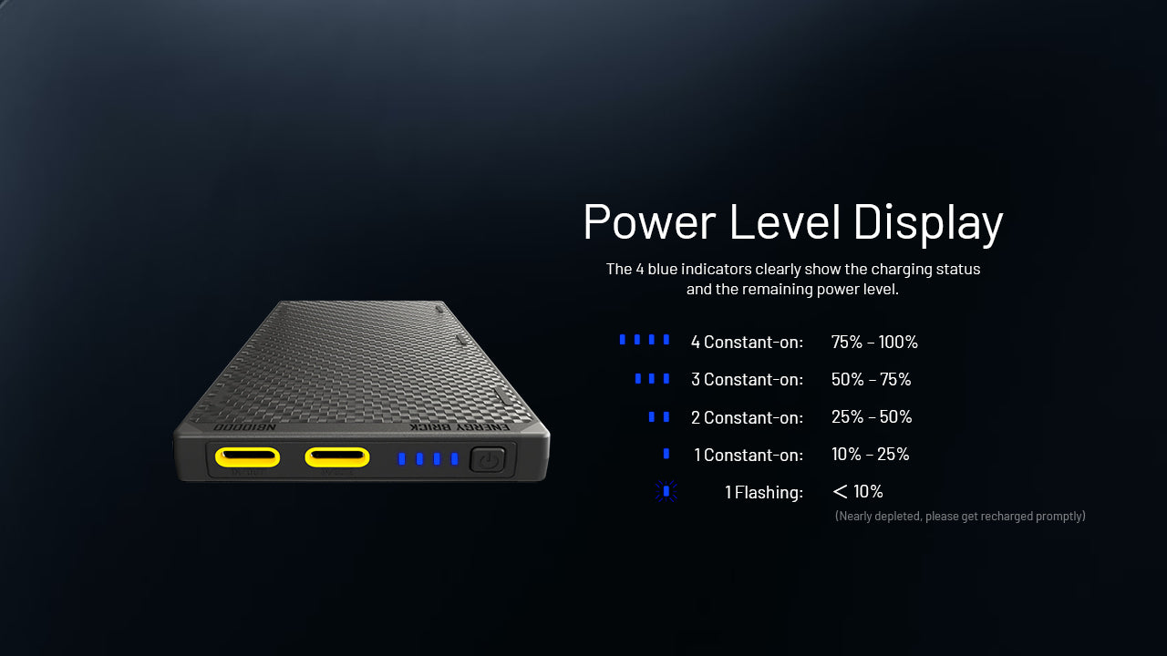 NITECORE NB10000 Gen 3 Ultra-Slim Power Bank 10000mAh