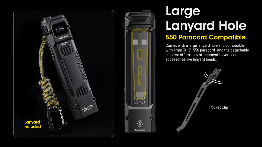 NITECORE EDC29 Flashlight 6500LM