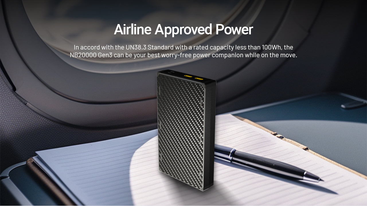 NITECORE NB20000 Gen 3 High-Capacity Power Bank 20000mAh