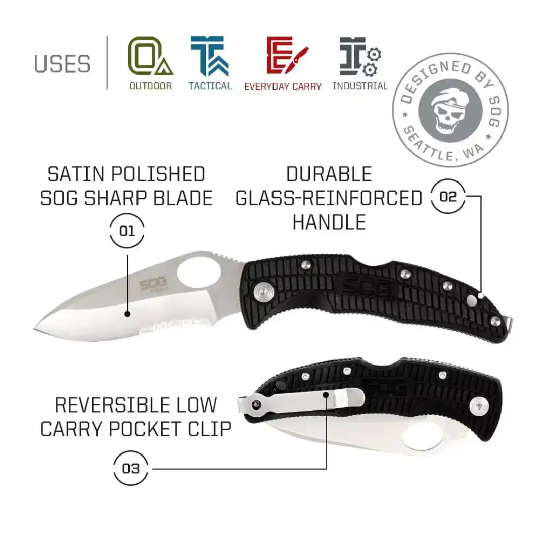 SOG Zilla Compact Folding Knife