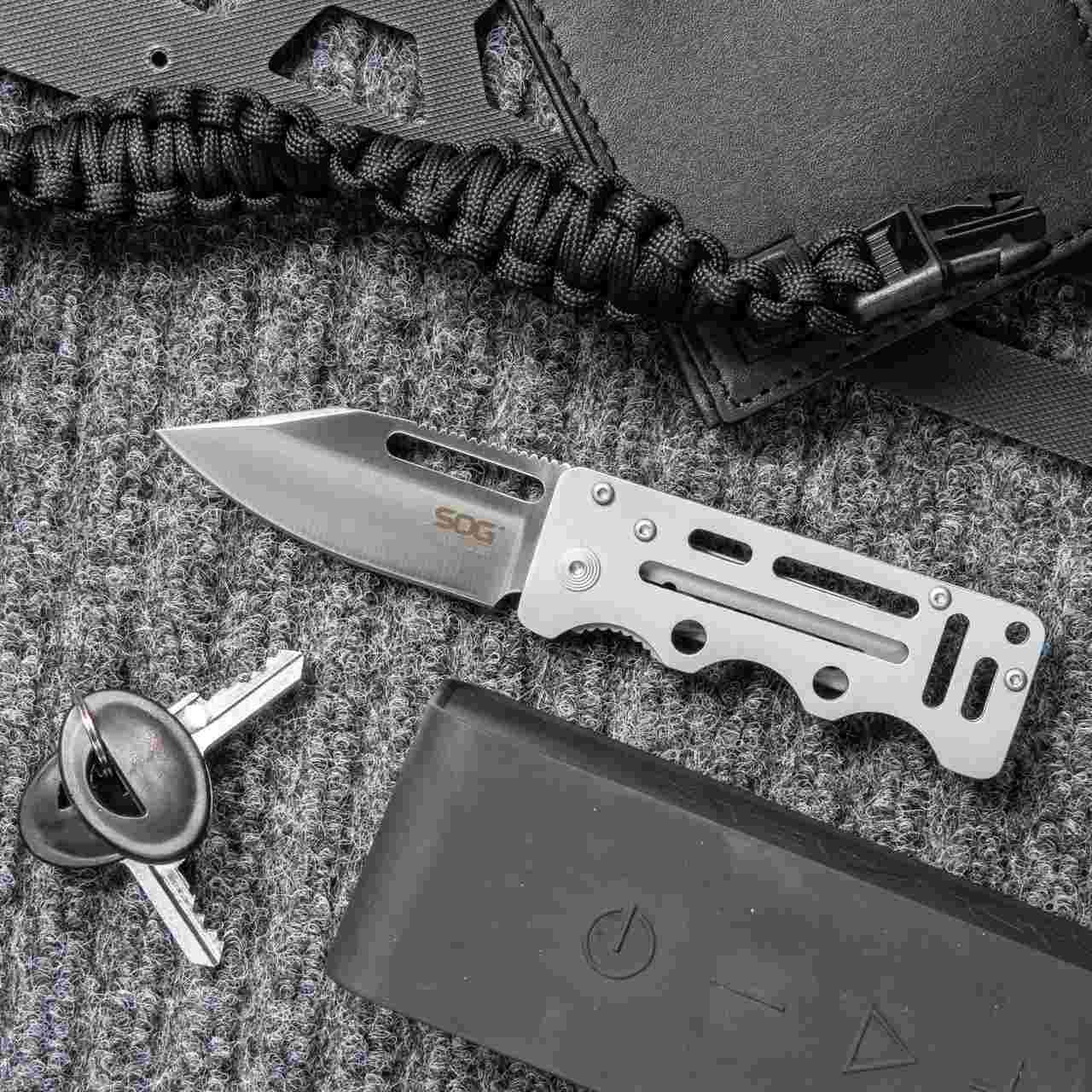 SOG Cash Card Money Clip Pocket Knife