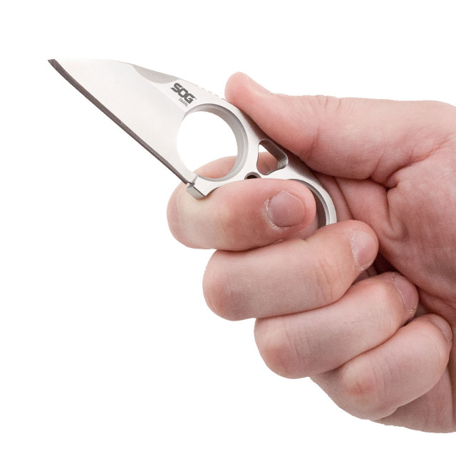 SOG Snarl Fixed Blade Stainless Steel Knife