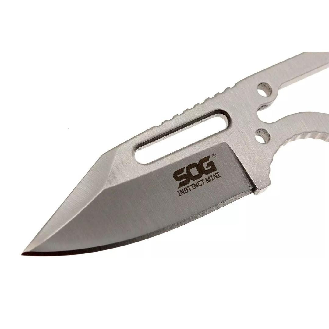 SOG Instinct Mini Neck Knife – Silver