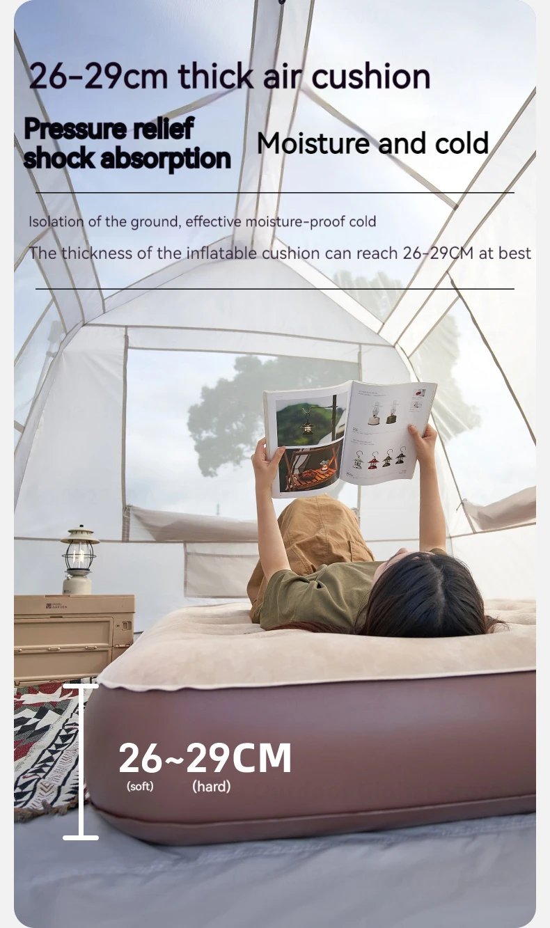 MOBI GARDEN Air Mat Inflatable Bed 2P