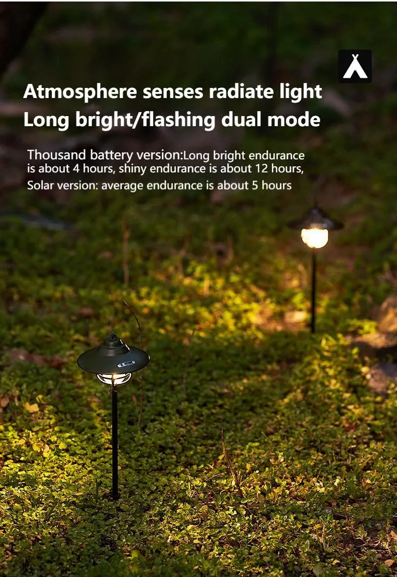 MOBI GARDEN Star Wish Ground Plug Light – Pack of 2