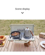 MOBI GARDEN Double-Headed Burner Gas Stove