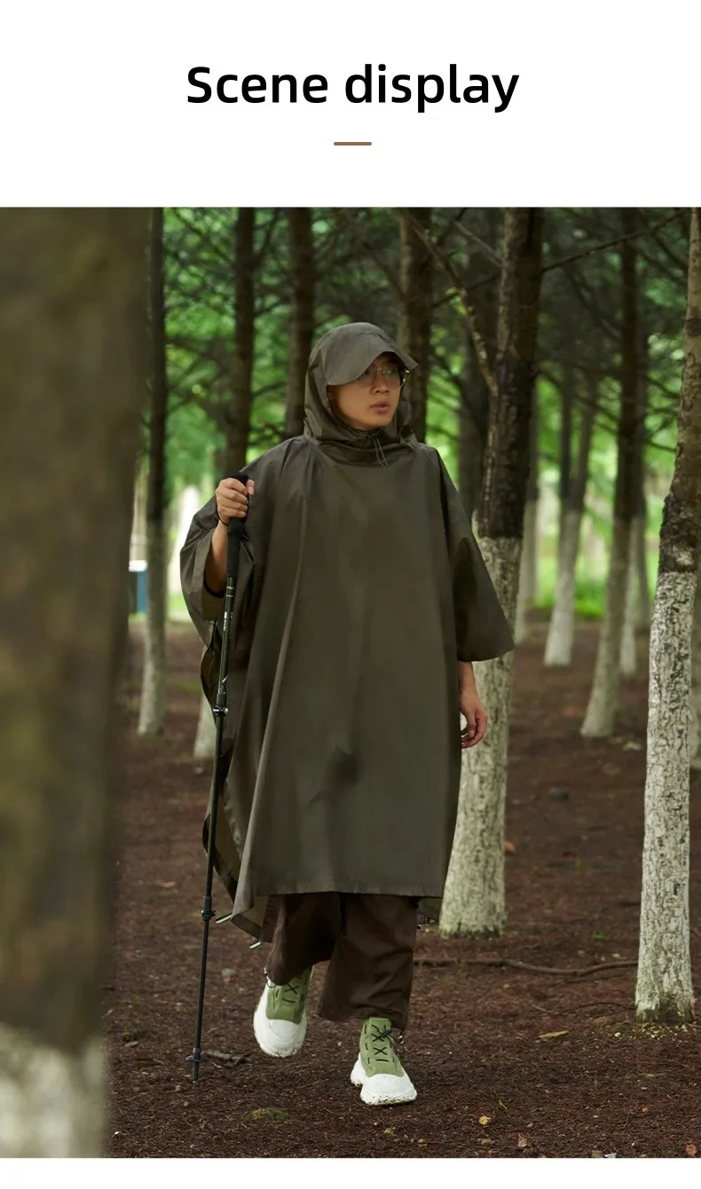 MOBI GARDEN Multifunctional Raincoat 3-in-1