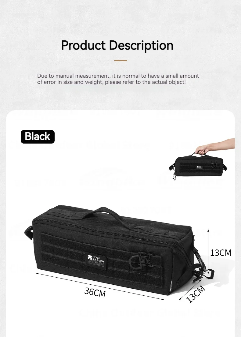 MOBI GARDEN Ground Nail Storage Bag 5L