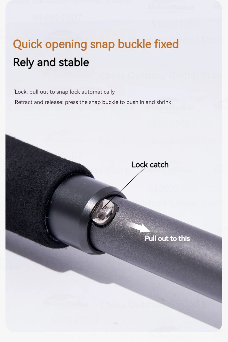 MOBI GARDEN Carbon Fiber Trekking Poles