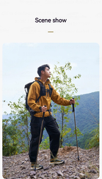 MOBI GARDEN Carbon Fiber Trekking Poles