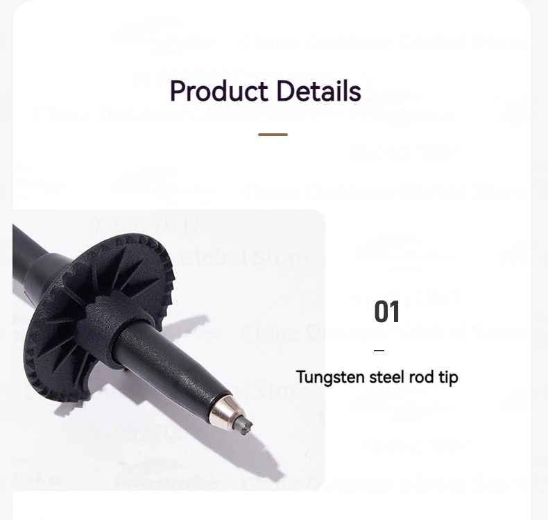 MOBI GARDEN Carbon Fiber Trekking Poles