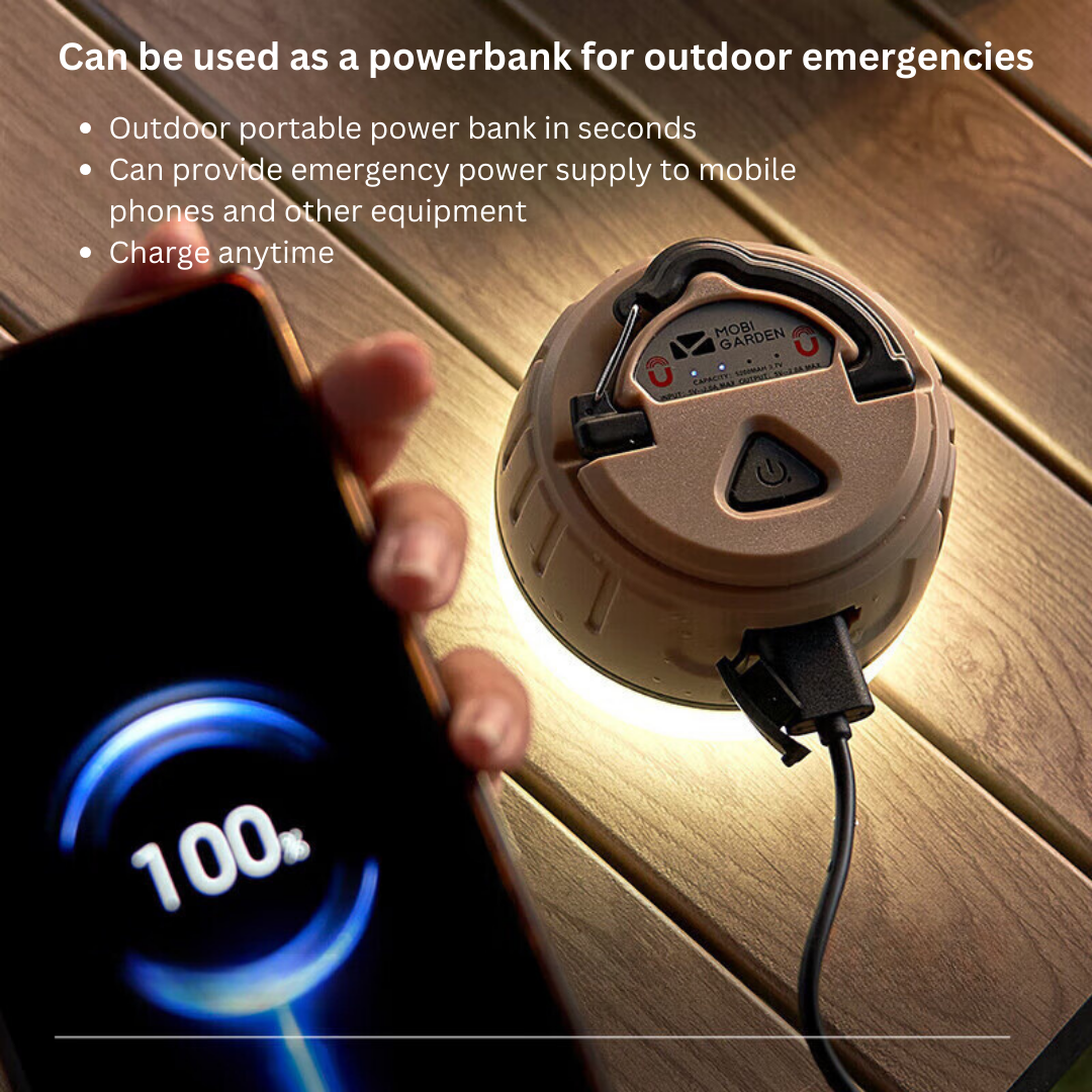 MOBI GARDEN Camp Light 5200 Pro