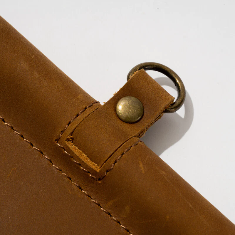 MOBI GARDEN Cowhide Wood Stick Paper Towel Holder
