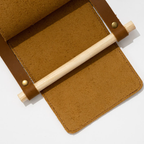 MOBI GARDEN Cowhide Wood Stick Paper Towel Holder