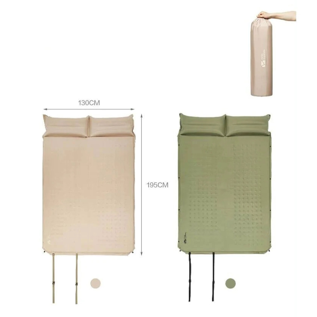 MOBI GARDEN 2P Auto Inflate Air Cushion with Pillow