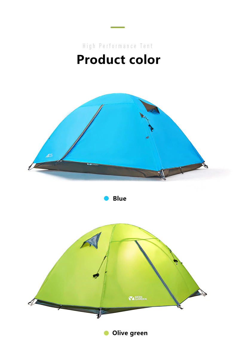 MOBI GARDEN Double Layer 3P Camping Tent