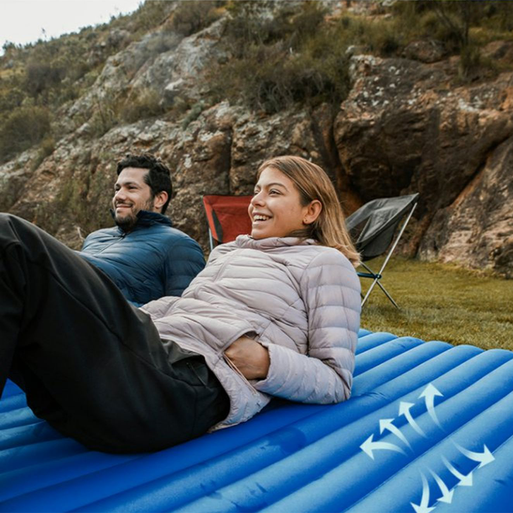 MOBI GARDEN Inflatable Sleeping Pad 2P