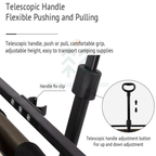 MOBI GARDEN Camping Trolley Wagon 100L