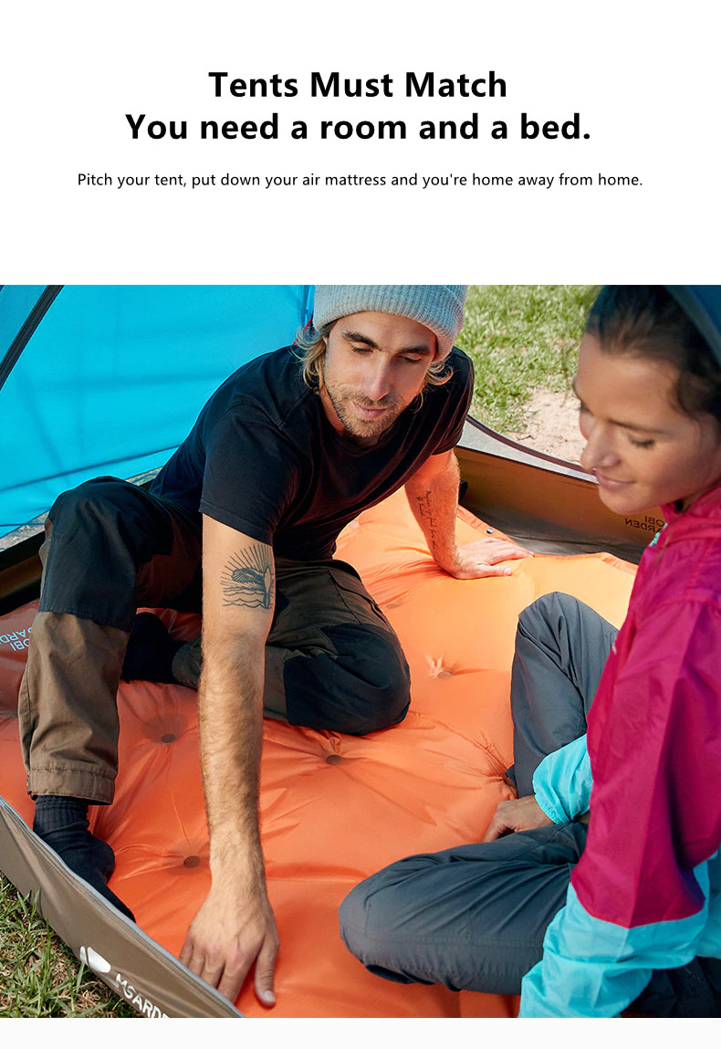 MOBI GARDEN 3CM 1P Automatic Inflatable Sleeping Pad