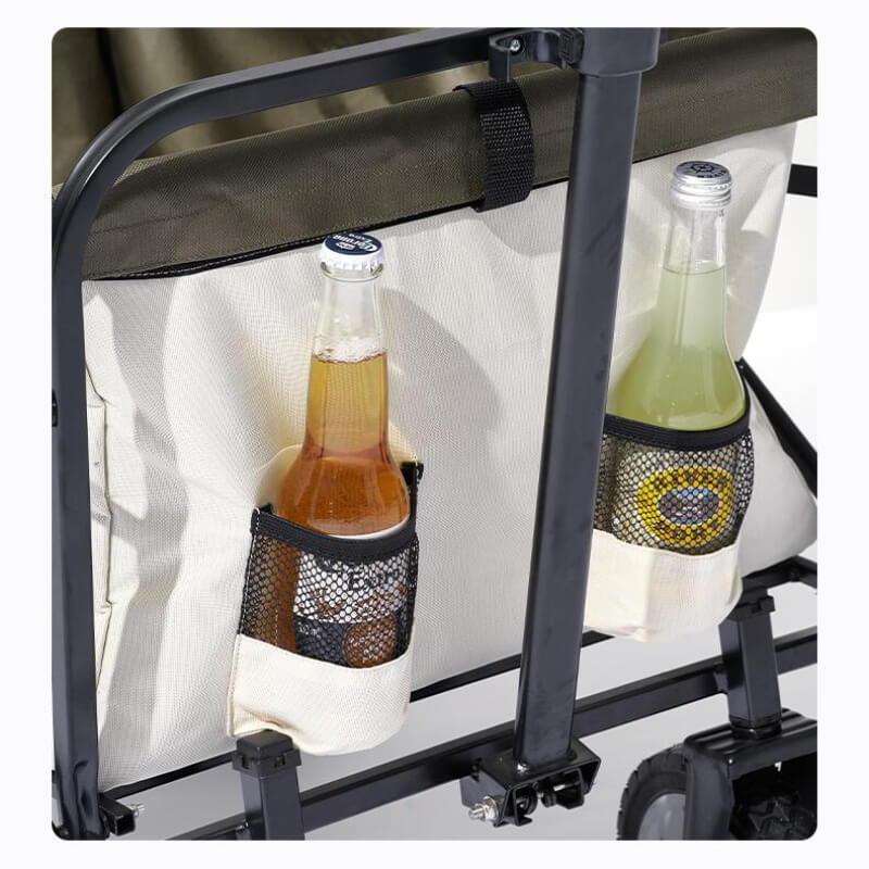MOBI GARDEN Openable Folding Wagon Cart 100L