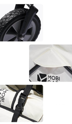 MOBI GARDEN Openable Folding Wagon Cart 100L