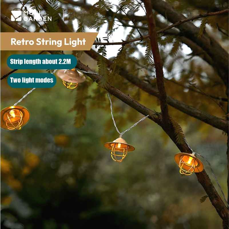 MOBI GARDEN Star Wish Lantern String Light 2.2m