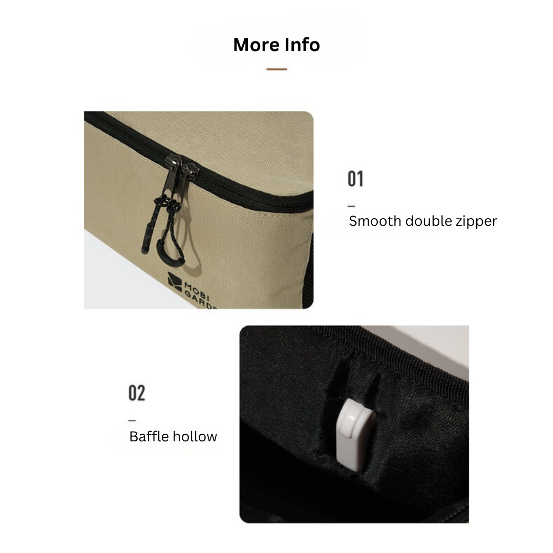 MOBI GARDEN Multipurpose Cassette Stove Storage Bag