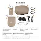 MOBI GARDEN Hammock with Mosquito Mesh