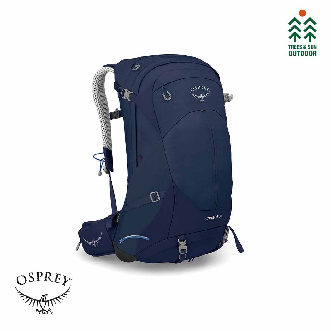 Osprey Stratos 34 Light Backpacking Day Hiking Outdoor Camping Hiking Backpack