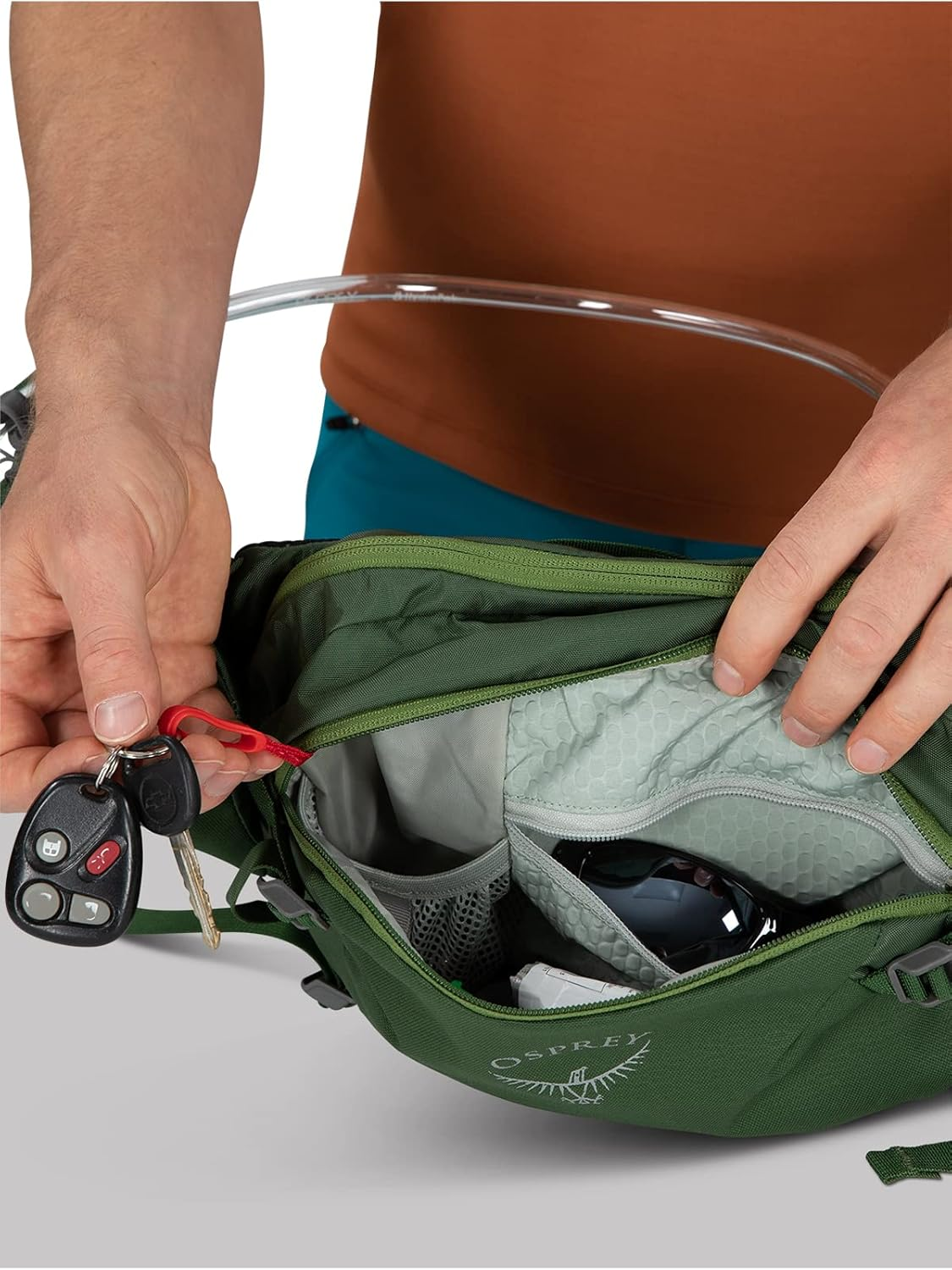 Osprey Seral 7 with Reservoir Mountain Biking Sport Waist