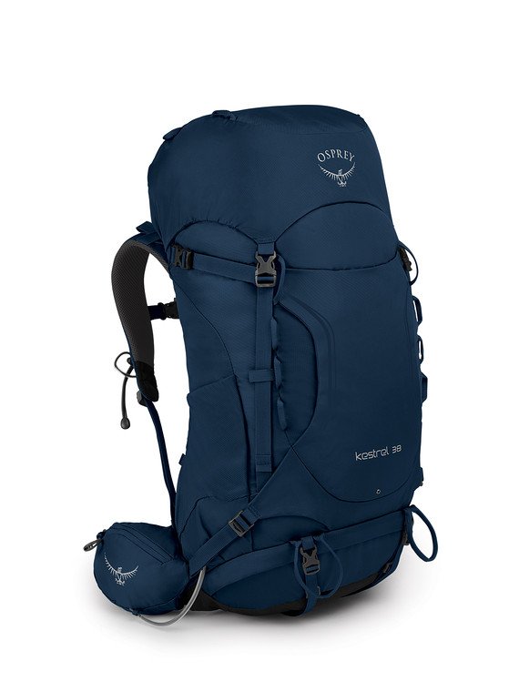Osprey Kestrel 38 Men's Backpacking Day Hiking Travel Backpack