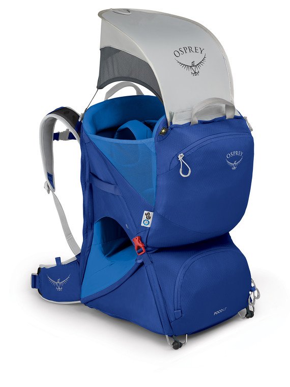 Osprey Poco LT Child Carrier Ideal for Tight Stores, Busy Sidewalks & Shorter Hikes