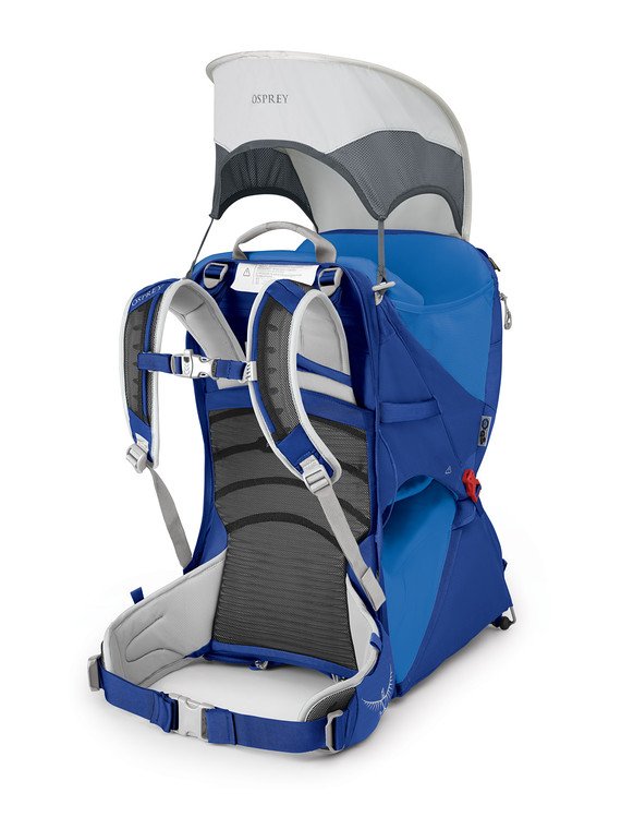 Osprey Poco LT Child Carrier Ideal for Tight Stores, Busy Sidewalks & Shorter Hikes