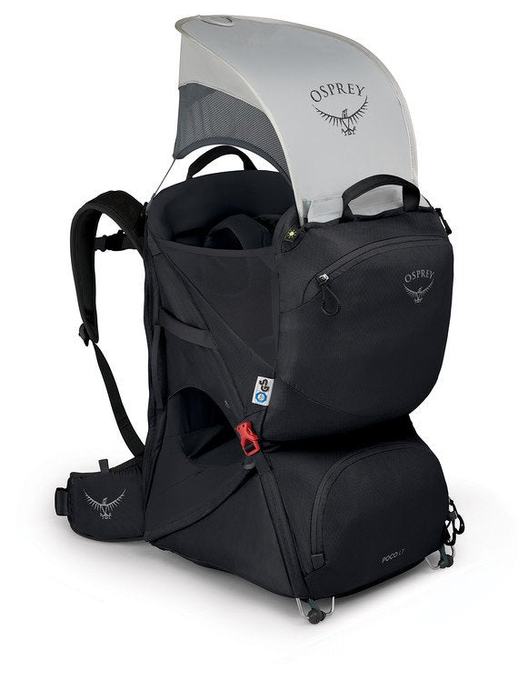 Osprey Poco LT Child Carrier Ideal for Tight Stores, Busy Sidewalks & Shorter Hikes
