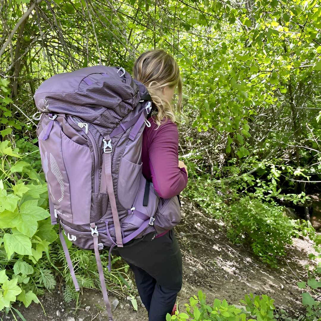 Osprey Aura AG 65 Women's Backpacking Outdoor Camping Hiking Travel Backpack