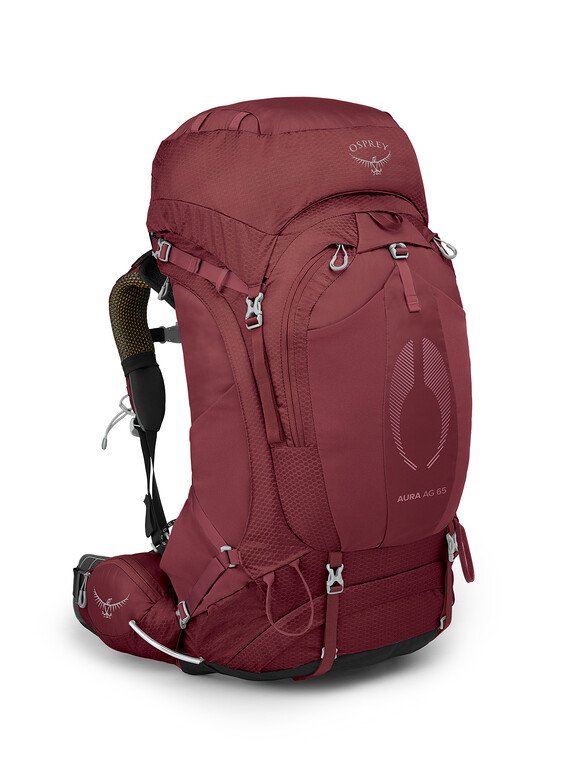 Osprey Aura AG 65 Women's Backpacking Outdoor Camping Hiking Travel Backpack